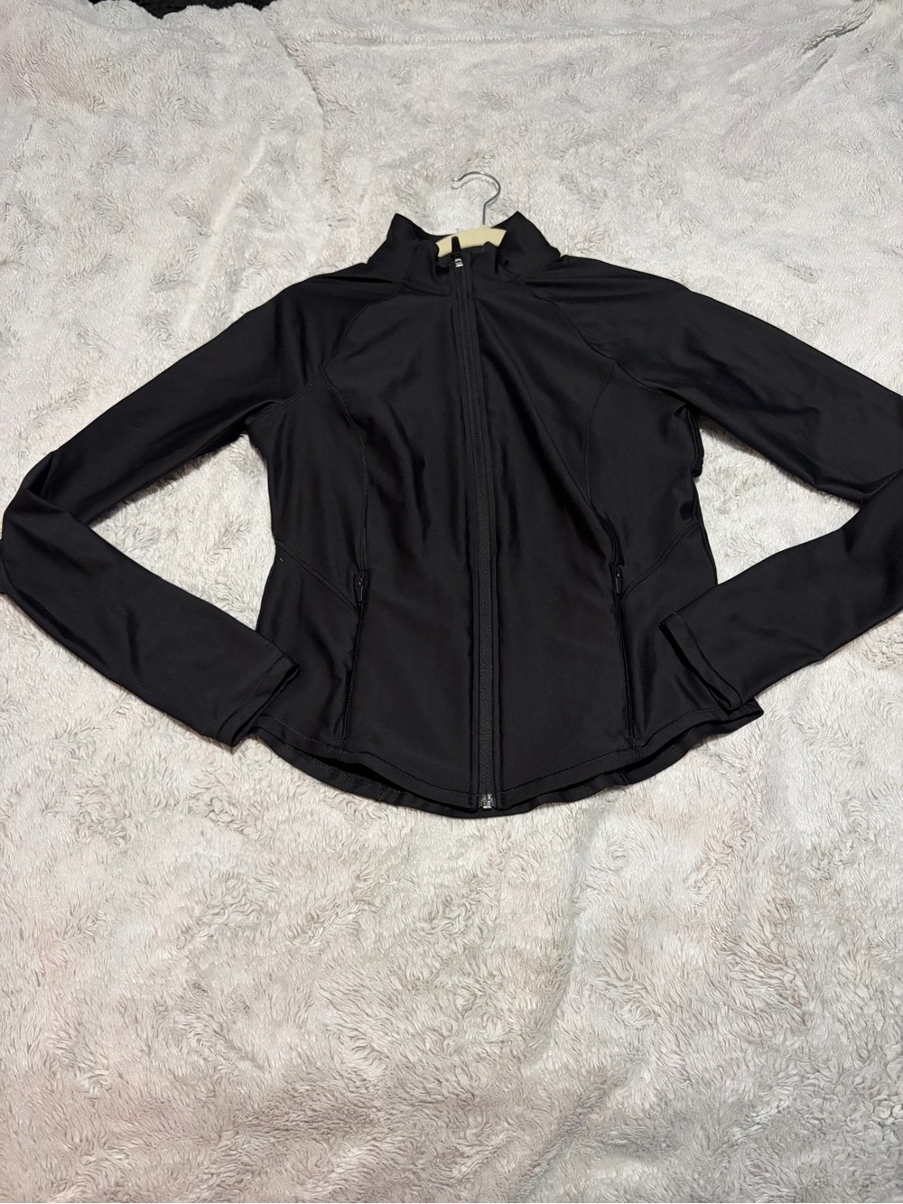 Old Navy Black Women's Zip-Up Utility Jacket